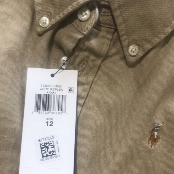 Girls , size 12 , khaki Ralph Lauren dress with tags - Picture 4 of 4